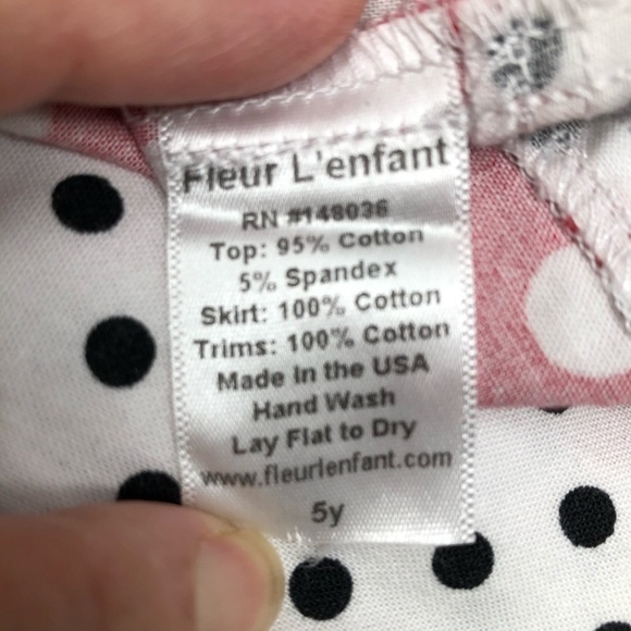 𝅺FLEUR L’enfant Pocket Dress size 5y - Picture 9 of 9